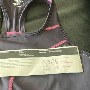 2XU Gray and Pink Triathlon Singlet
